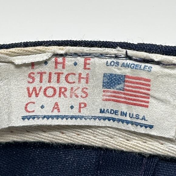 Vintage 90s UCLA Bruins Athletic Club Hat Cap Blue University Snapback USA Made - Picture 8 of 9